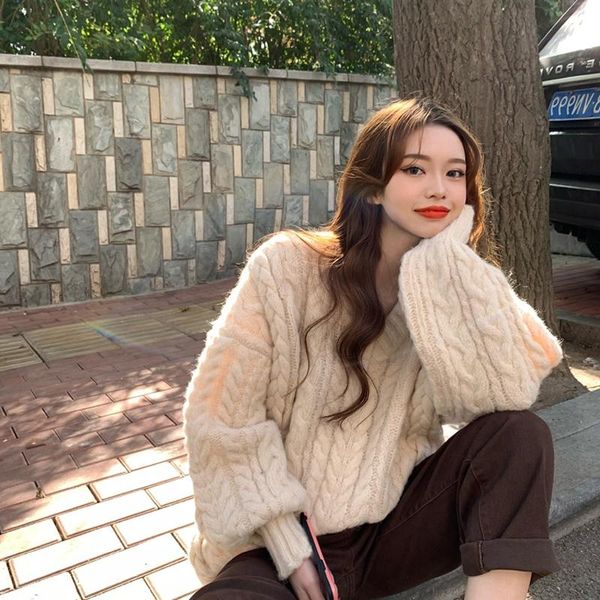 women's sweaters 2021 fashion casual v-neck long-sleeved pullover sweater women retro japanese solid color striped knitted top, White;black
women's sweaters 2021 fashion casual v-neck long-sleeved pullover sweater women retro japanese solid color striped knitted top, White;black