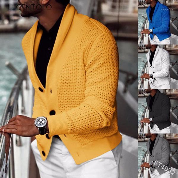 men's sweaters lugentolo cardigan sweater men autumn winter single-breasted hollow out casual large size white street knitted, White;black
men's sweaters lugentolo cardigan sweater men autumn winter single-breasted hollow out casual large size white street knitted, White;black