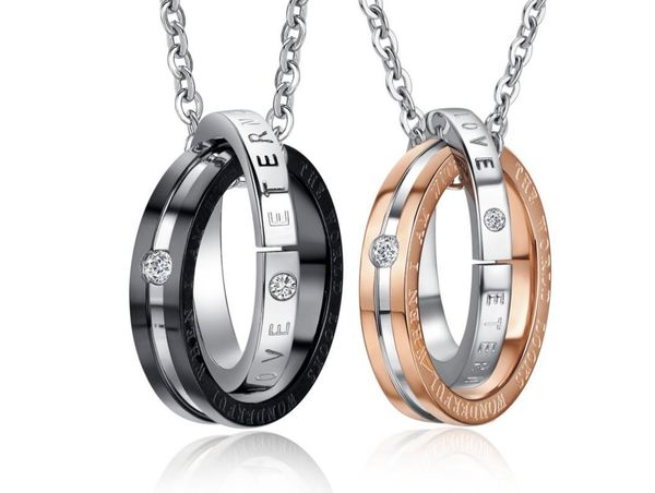 pendant necklaces circle couple necklace love promise woman men gift for anniversary festival wedding valentine's day, Silver
pendant necklaces circle couple necklace love promise woman men gift for anniversary festival wedding valentine's day, Silver