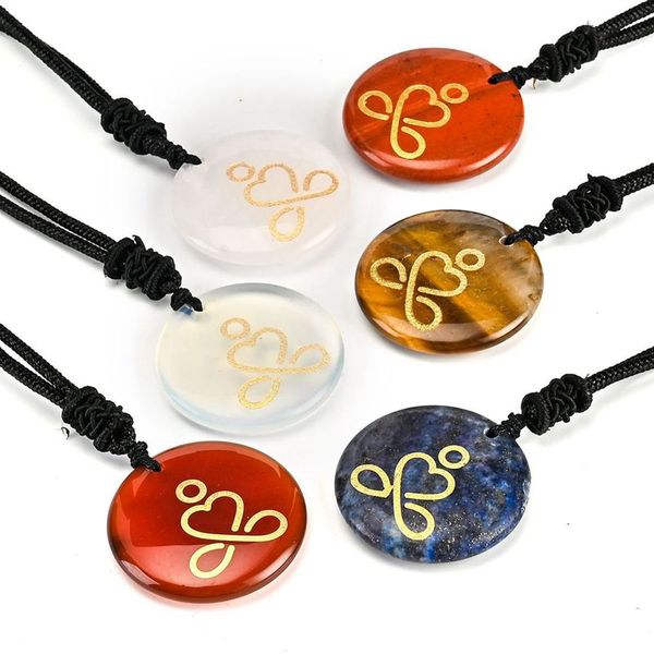 natural stone engraved india yoga meditation abstract pattern pendant necklace reiki symbol heal crystal charm jewelry amethyst rose quartz, Silver
natural stone engraved india yoga meditation abstract pattern pendant necklace reiki symbol heal crystal charm jewelry amethyst rose quartz, Silver