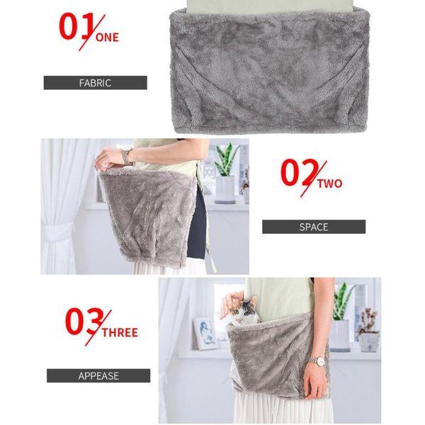 cat carriers,crates & houses kitten sleeping bag holding apron soft velvet breathable pet carrier with pocket indoors hands-sling
cat carriers,crates & houses kitten sleeping bag holding apron soft velvet breathable pet carrier with pocket indoors hands-sling