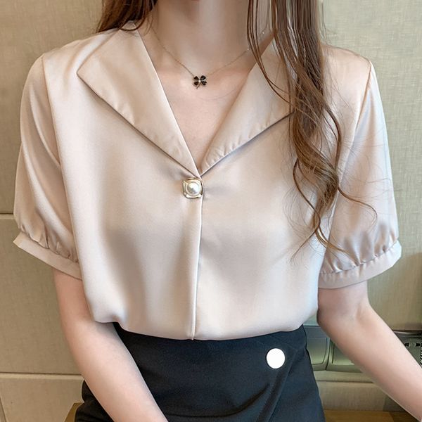blouse women blusas mujer de moda s short sleeve shirts v-neck chiffon shirt blusa d315 210426, White
blouse women blusas mujer de moda s short sleeve shirts v-neck chiffon shirt blusa d315 210426, White
