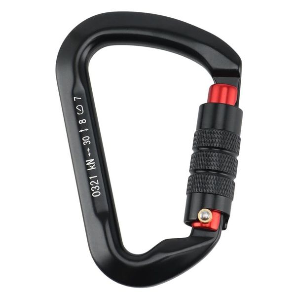 cords, slings and webbing outdoor 7075 aviation aluminum d-shaped carabiner 30kn automatic lock safety hanging buckle climbing main
cords, slings and webbing outdoor 7075 aviation aluminum d-shaped carabiner 30kn automatic lock safety hanging buckle climbing main