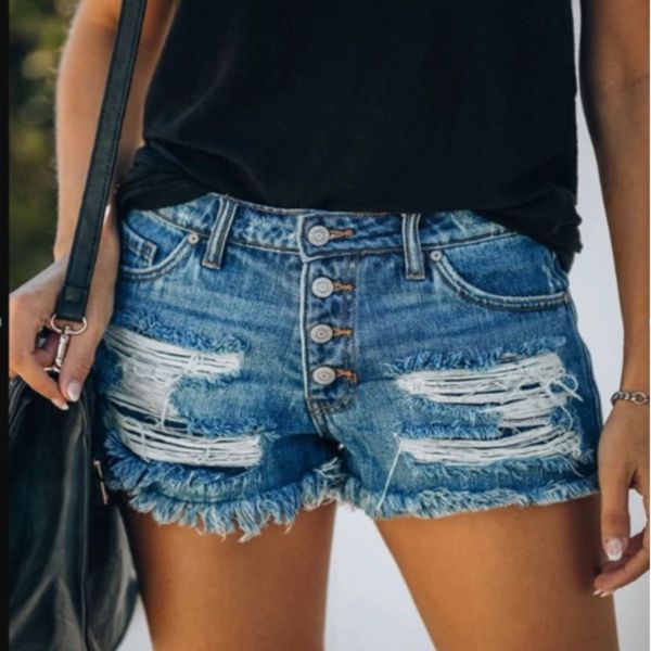 fashion jeans for women 2021 style fashion trend hole tassel high waist jeans shorts women's pants, Blue
fashion jeans for women 2021 style fashion trend hole tassel high waist jeans shorts women's pants, Blue