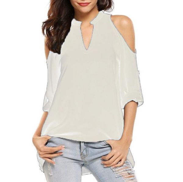 women's blouses & shirts 2021 spring summer women long sleeve hollow out chiffon blouse korean style elegant office ladies plus size 8x, White
women's blouses & shirts 2021 spring summer women long sleeve hollow out chiffon blouse korean style elegant office ladies plus size 8x, White