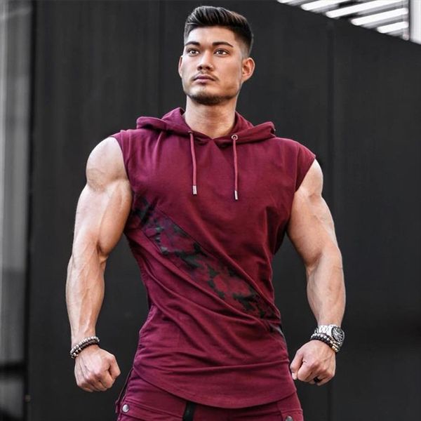 men bodybuilding tank sleeveless hoodie sweatshirt summer male gyms fitness workout singlet vest crossfit clothing, White;black
men bodybuilding tank sleeveless hoodie sweatshirt summer male gyms fitness workout singlet vest crossfit clothing, White;black