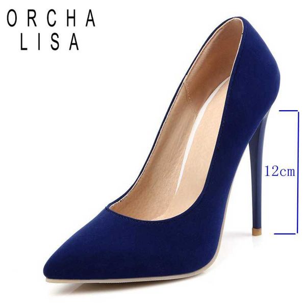 women pump stiletto heels solid colors 2021 slip on high 12cm femme pumps dress party shoes ladies, Black
women pump stiletto heels solid colors 2021 slip on high 12cm femme pumps dress party shoes ladies, Black