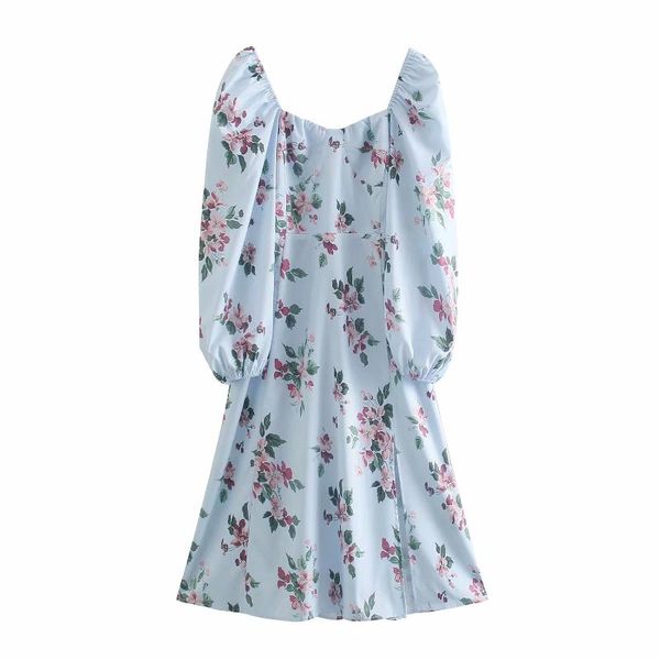 casual dresses spring elegance flower print dress party club square neck puff sleeve side spilt tube midi floral slit vestidos 2021, Black;gray
casual dresses spring elegance flower print dress party club square neck puff sleeve side spilt tube midi floral slit vestidos 2021, Black;gray