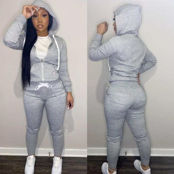 women's tracksuits mdmupaogit casual hoodie sweatpants two piece set winter long sleeve loungewear tracksuit women fall clothes matchin, Gray
women's tracksuits mdmupaogit casual hoodie sweatpants two piece set winter long sleeve loungewear tracksuit women fall clothes matchin, Gray