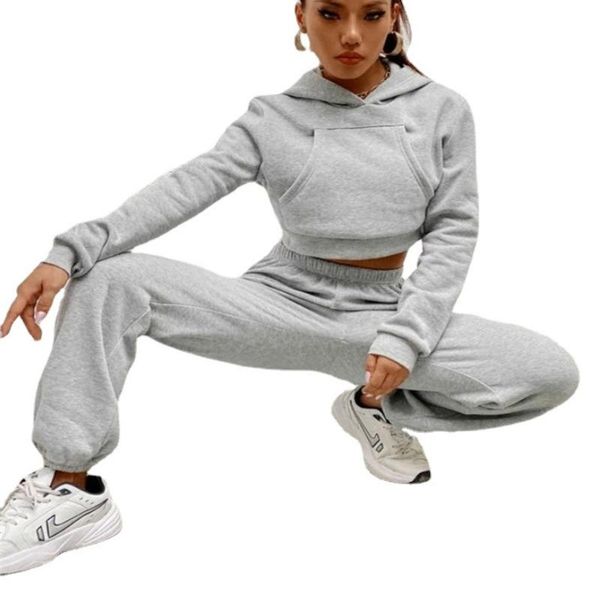 women's tracksuits 2 piece set spring autumn tracksuit solid hooded sweatshirt pullover hoodies suit sweatpants trousers outfits two pa, White
women's tracksuits 2 piece set spring autumn tracksuit solid hooded sweatshirt pullover hoodies suit sweatpants trousers outfits two pa, White