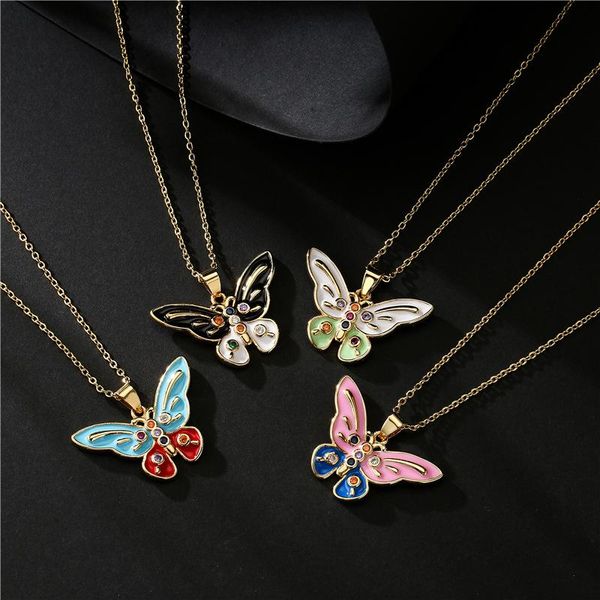 pendant necklaces women buttefly colored cubic zirconia stone necklace ladies cz jewellery butterfly, Silver
pendant necklaces women buttefly colored cubic zirconia stone necklace ladies cz jewellery butterfly, Silver