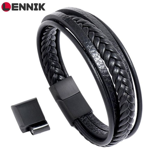 fashion stainless steel charm wristbands black men bracelet leather braided punk rock bangles jewelry accessories b55 bracelets, Golden;silver
fashion stainless steel charm wristbands black men bracelet leather braided punk rock bangles jewelry accessories b55 bracelets, Golden;silver