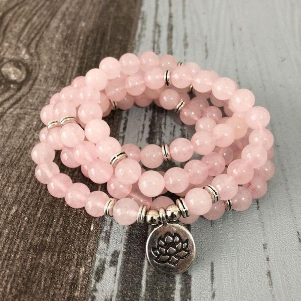 tennis 108 prayer pink natural stone mala bracelet women yoga buddhist wrist lotus floer buddha for ladies, Golden;silver
tennis 108 prayer pink natural stone mala bracelet women yoga buddhist wrist lotus floer buddha for ladies, Golden;silver