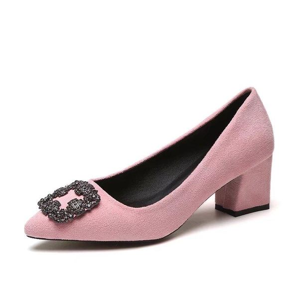 dress shoes 2021 high heel fashion women profession thin female suede shallow mouth pointed metal belt buckle single u14-74, Black
dress shoes 2021 high heel fashion women profession thin female suede shallow mouth pointed metal belt buckle single u14-74, Black