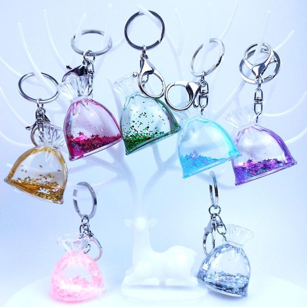 keychains fashion glitter purse flow liquid quicksand star acrylic keyring backpack pendant couple girlfriend girl jewelry gift keychain, Silver
keychains fashion glitter purse flow liquid quicksand star acrylic keyring backpack pendant couple girlfriend girl jewelry gift keychain, Silver