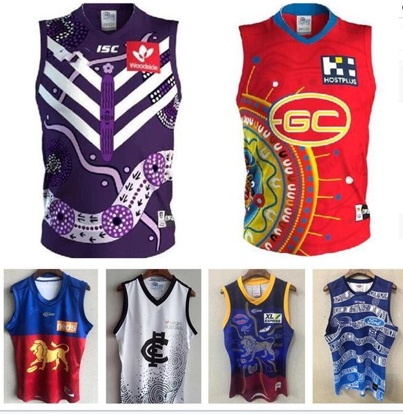2021 fremantle dockers richmond tigers rugby jerseys giants cats essendon tasmania coast lions 20 21 jersey league vest, Black;gray
2021 fremantle dockers richmond tigers rugby jerseys giants cats essendon tasmania coast lions 20 21 jersey league vest, Black;gray