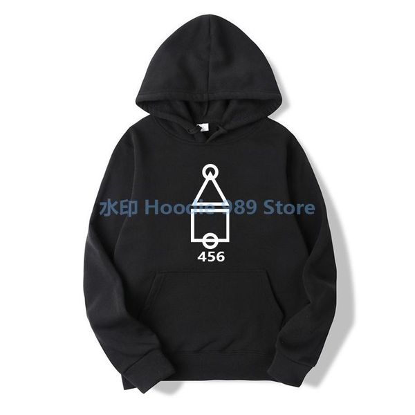 men's hoodies & sweatshirts fashion squid game hoodie men/women cosplay no. 456 streetwear hip hop pullovers harajuku sweatshirt autu, Black
men's hoodies & sweatshirts fashion squid game hoodie men/women cosplay no. 456 streetwear hip hop pullovers harajuku sweatshirt autu, Black