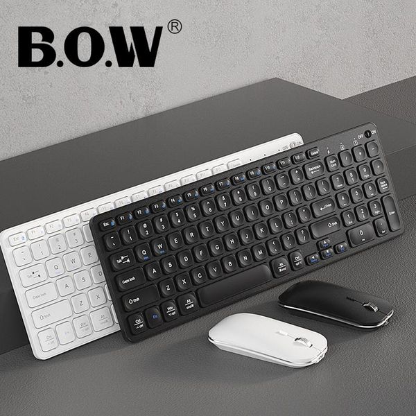 b.o.w recharging wireless keyboard 99 keys, usb for pc 2.4ghz plug dongle and play silent typing mouse combos
b.o.w recharging wireless keyboard 99 keys, usb for pc 2.4ghz plug dongle and play silent typing mouse combos