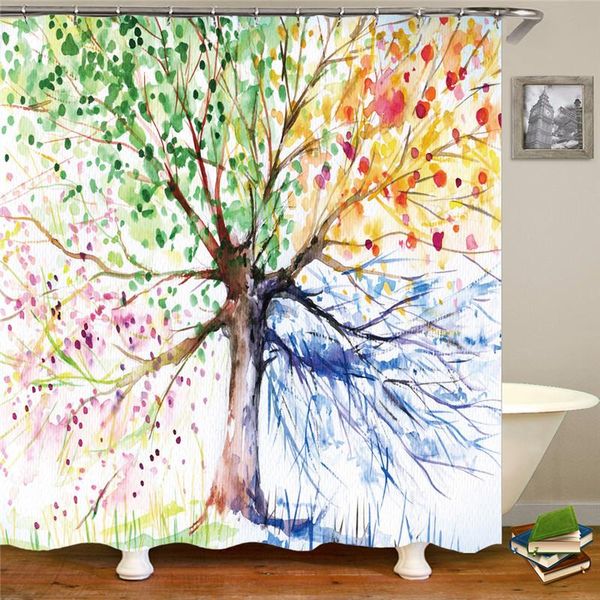 decorative colorful tree solid color shower curtain fabric waterproof polyester bathroom with 12 hooks curtains
decorative colorful tree solid color shower curtain fabric waterproof polyester bathroom with 12 hooks curtains