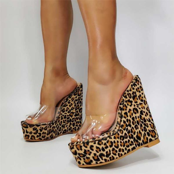 sandals cheetah print high platform wedge women dress shoes summer heels for ladies clear upper custom big size 47, Black
sandals cheetah print high platform wedge women dress shoes summer heels for ladies clear upper custom big size 47, Black