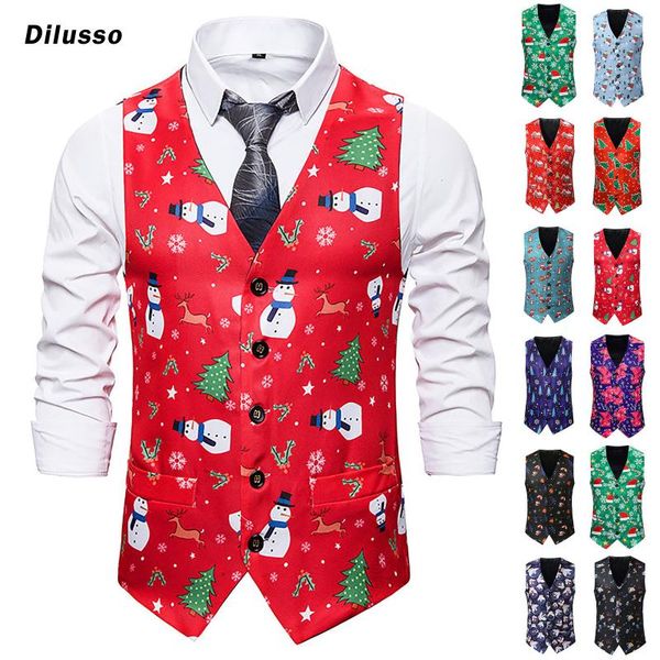 men's vests men waistcoat festival christmas suit coat vest snowman xmas fancy vintage button up party sleeveless jacket man 2021, Black;white
men's vests men waistcoat festival christmas suit coat vest snowman xmas fancy vintage button up party sleeveless jacket man 2021, Black;white