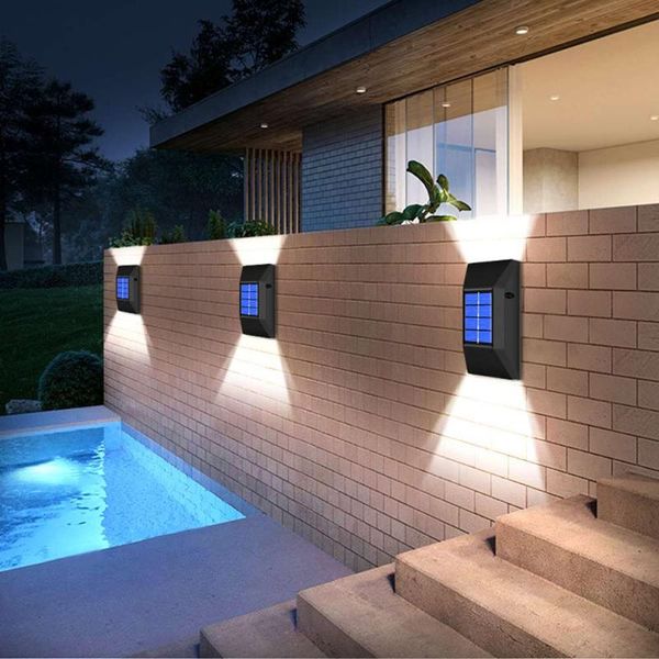 lawn lamps solar security lights waterproof automatically light-up and store energy