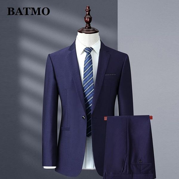 men's suits & blazers batmo 2021 arrival spring smart casual men,male wedding dress,plus-size m-xxxl 2898, White;black
men's suits & blazers batmo 2021 arrival spring smart casual men,male wedding dress,plus-size m-xxxl 2898, White;black
