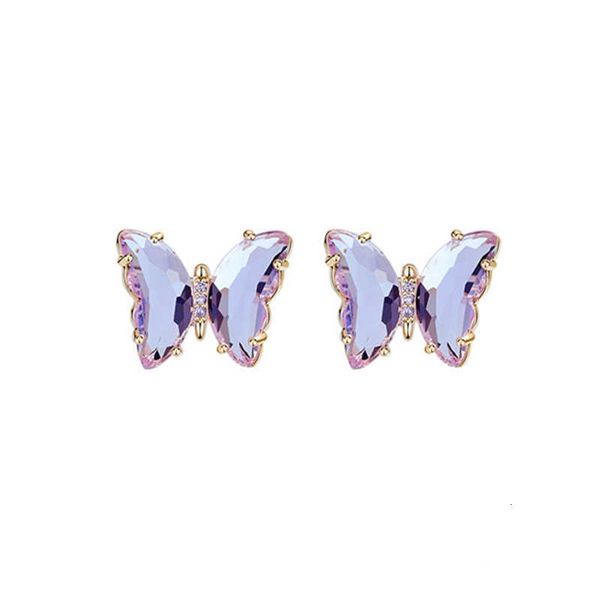 s925 sier needle korean pink earrings butterfly female live broadcast temperament sweet girl heart, Golden
s925 sier needle korean pink earrings butterfly female live broadcast temperament sweet girl heart, Golden