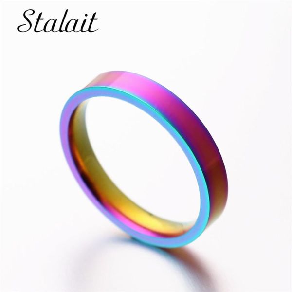 wedding rings fashion colorful glare ring couple jewelry rainbow color titanium steel simple for lovers, Slivery;golden
wedding rings fashion colorful glare ring couple jewelry rainbow color titanium steel simple for lovers, Slivery;golden