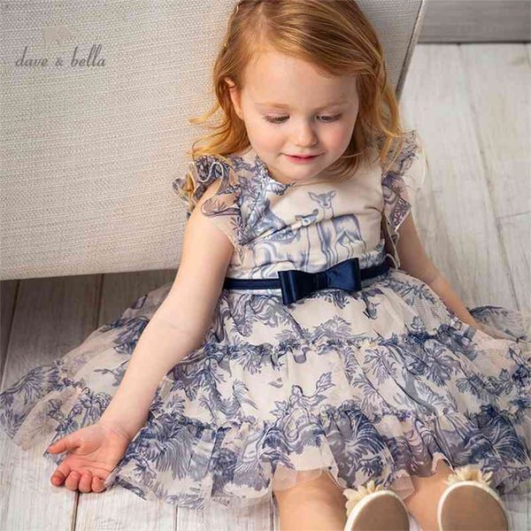 db13633 dave bella summer baby girl's cute bow print zipper dress children fashion party dress kids infant lolita clothes 210331, Red;yellow
db13633 dave bella summer baby girl's cute bow print zipper dress children fashion party dress kids infant lolita clothes 210331, Red;yellow