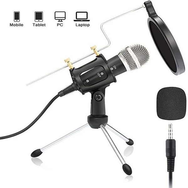 microphones computer condenser microphone 3.5mm plug voice recording game chat professional stand for phone pc tiktok live stream
microphones computer condenser microphone 3.5mm plug voice recording game chat professional stand for phone pc tiktok live stream