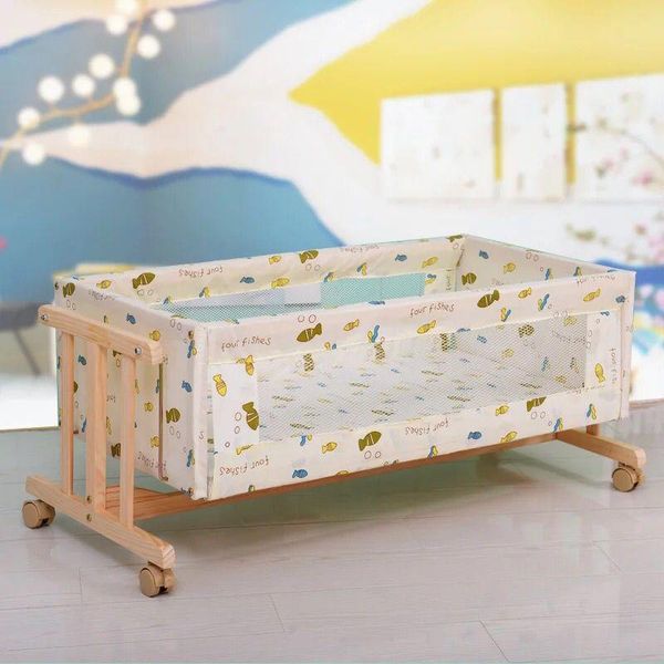 baby cribs solid wood i-shaped small-sized logs cradle bed with mosquito net, simple crib
baby cribs solid wood i-shaped small-sized logs cradle bed with mosquito net, simple crib
