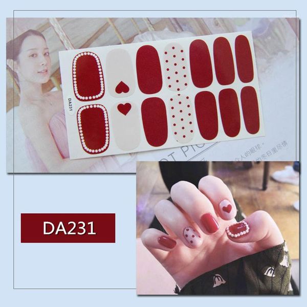 nail sticker korea full cover wraps decorations diy manicure slider vinyls nails decals art1, Black
nail sticker korea full cover wraps decorations diy manicure slider vinyls nails decals art1, Black