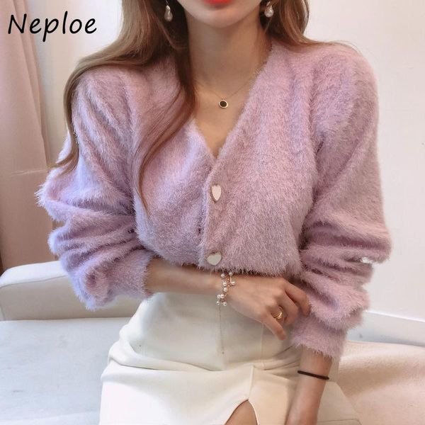 women's sweaters neploe v-neck chic love heart button sweater warm all-match cardigan women 2021 autumn solid color long sleeve soft co, White;black
women's sweaters neploe v-neck chic love heart button sweater warm all-match cardigan women 2021 autumn solid color long sleeve soft co, White;black