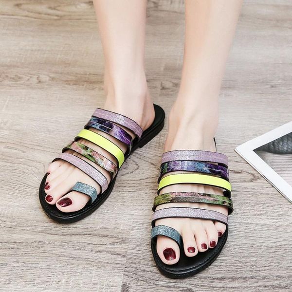 slippers summer women simple casual fashion flip flops suede flower toe anti-slip flat beach shoes zapatilla mujer, Black
slippers summer women simple casual fashion flip flops suede flower toe anti-slip flat beach shoes zapatilla mujer, Black