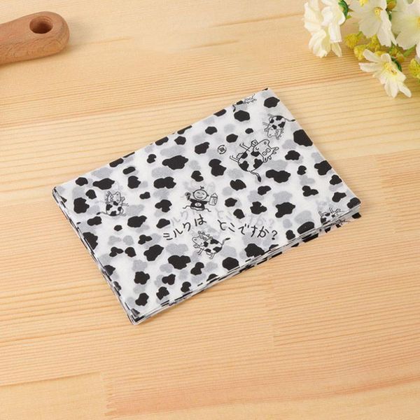 gift wrap 100pcs/lot cartoon milk cow fleck nougat wrapping twisting wax paper handmade sugar birthday baby party dessert goodie bags
gift wrap 100pcs/lot cartoon milk cow fleck nougat wrapping twisting wax paper handmade sugar birthday baby party dessert goodie bags