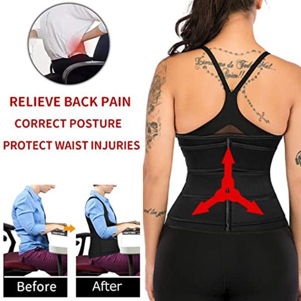 design adjustable double pull support orthopedic posture corrector brace lower back lumbar belt pain relief waist, Black;gray
design adjustable double pull support orthopedic posture corrector brace lower back lumbar belt pain relief waist, Black;gray