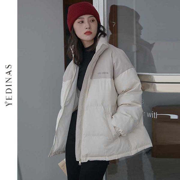 yedinas winter coat women korean style parka windproof thick jackets coats fashion female puffer jacket parkas mujer casual 210527, Black
yedinas winter coat women korean style parka windproof thick jackets coats fashion female puffer jacket parkas mujer casual 210527, Black