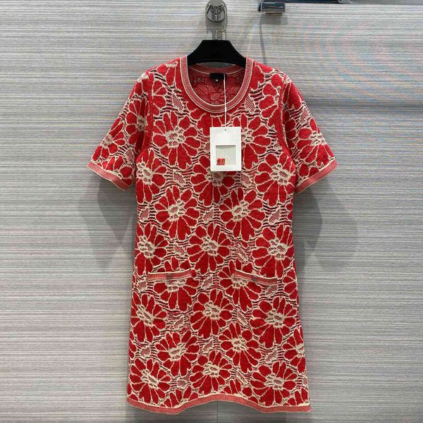 dress spring high-end brand dress women flower crochet hollow out knit o-neck short sleeve wool cotton blends casual cute dresses, Black;gray
dress spring high-end brand dress women flower crochet hollow out knit o-neck short sleeve wool cotton blends casual cute dresses, Black;gray
