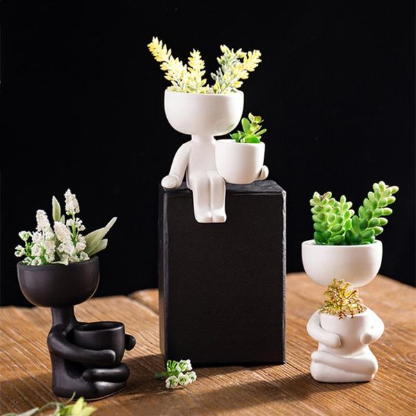planters & pots home decoration flower pot creative humanoid ceramic vase plant garden accessories slot
planters & pots home decoration flower pot creative humanoid ceramic vase plant garden accessories slot