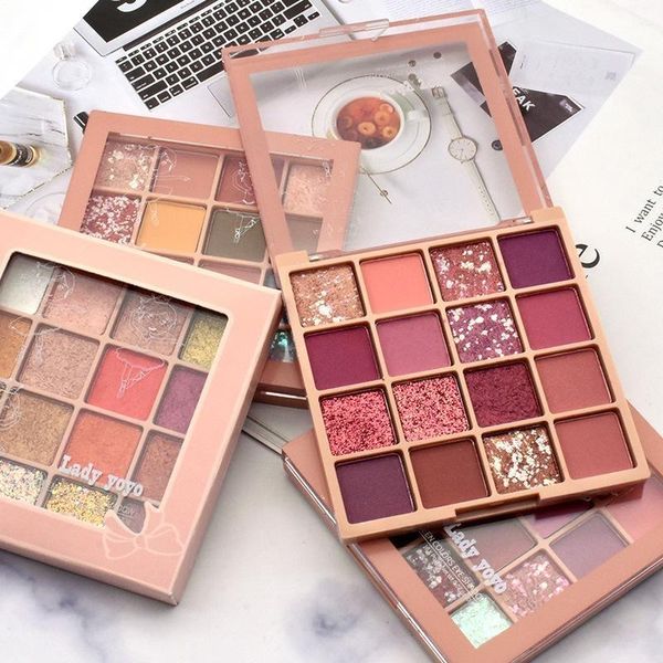 eye shadow pearlescent color eyeshadow sequin 16 palette glitter sequins makeup cosmetica long-lasting non-smudge oogschaduw
eye shadow pearlescent color eyeshadow sequin 16 palette glitter sequins makeup cosmetica long-lasting non-smudge oogschaduw