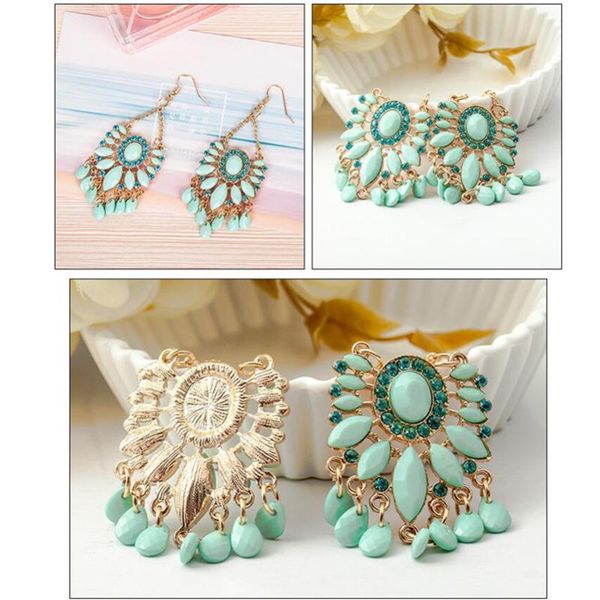 dangle & chandelier mint green oval water drop acrylic crystal beads gold alloy charm retro pendant charms earring for woman, Silver
dangle & chandelier mint green oval water drop acrylic crystal beads gold alloy charm retro pendant charms earring for woman, Silver