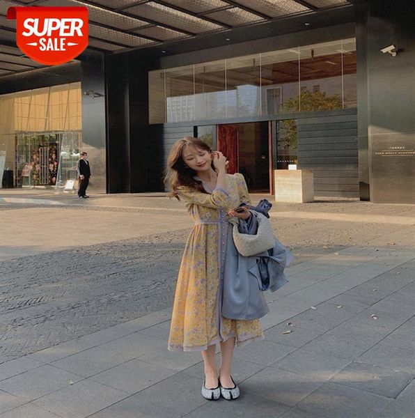 french mid-length high waist temperament v-neck oil painting hit color floral chiffon dress women #qx4h, Black;gray
french mid-length high waist temperament v-neck oil painting hit color floral chiffon dress women #qx4h, Black;gray