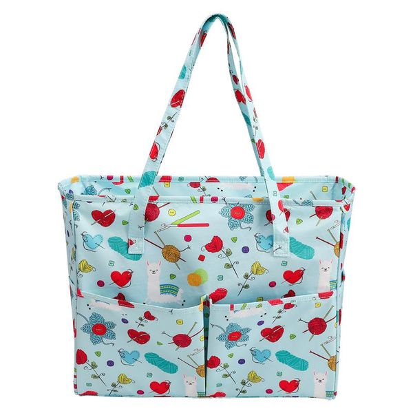 knitting tote bag, portable yarn storage carrying bag needles crochet organizer diy household bags
knitting tote bag, portable yarn storage carrying bag needles crochet organizer diy household bags