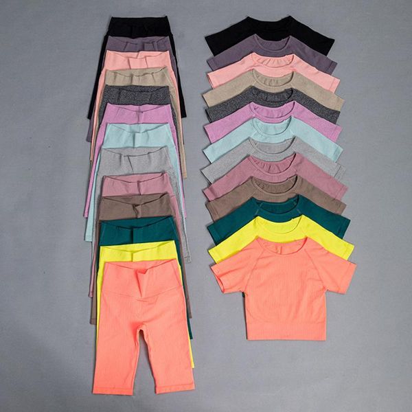 yoga outfit shorts sets seamless set workout clothes ribbed gym 2 piece sport women crop and leggings clothing
yoga outfit shorts sets seamless set workout clothes ribbed gym 2 piece sport women crop and leggings clothing