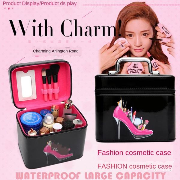 ladies cosmetic bag portable large-capacity case size high-end waterproof storage makeup organizer bags & cases
ladies cosmetic bag portable large-capacity case size high-end waterproof storage makeup organizer bags & cases
