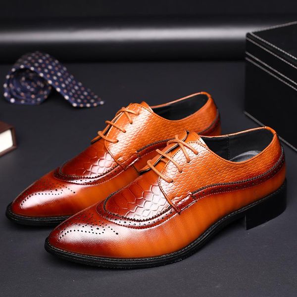 dress shoes big size men business mixed colors male formal solid pointed toe plus 47,48, Black
dress shoes big size men business mixed colors male formal solid pointed toe plus 47,48, Black