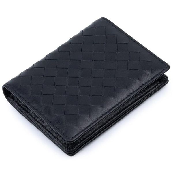card holders luxurious hand made soft sheep skin knitting wallets 100% genuine leather brand business case, Brown;gray
card holders luxurious hand made soft sheep skin knitting wallets 100% genuine leather brand business case, Brown;gray