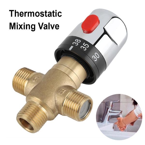 brass thermostatic mixing valve constant water temperature shower faucet thermostat bathroom kitchen tap sets
brass thermostatic mixing valve constant water temperature shower faucet thermostat bathroom kitchen tap sets