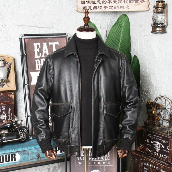 men's leather & faux men 2021 black usaf pilot jacket american size xxl genuine thick cowhide winter warm military aviation coat
men's leather & faux men 2021 black usaf pilot jacket american size xxl genuine thick cowhide winter warm military aviation coat